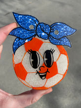 Load image into Gallery viewer, Soccer Ball with Bow Freshie Mold
