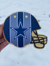 Load image into Gallery viewer, Cowboy Football Helmet Freshie
