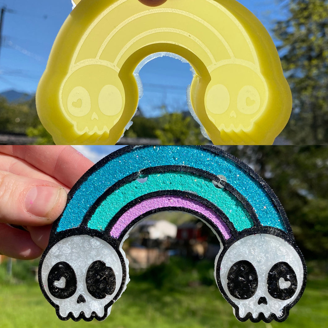 Skull Rainbow Mold