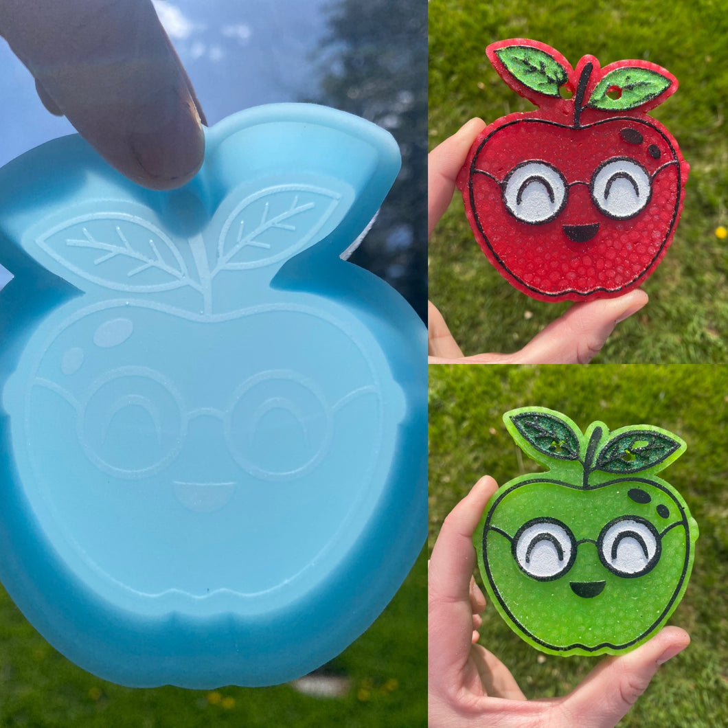 Teacher Apple Smile Mold