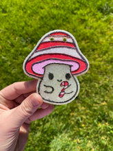 Load image into Gallery viewer, Candy Cane Mushroom Freshie
