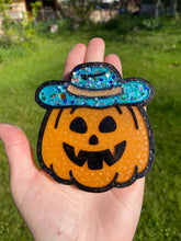 Load image into Gallery viewer, Cowboy Jack-o-lantern Pumpkin Mold
