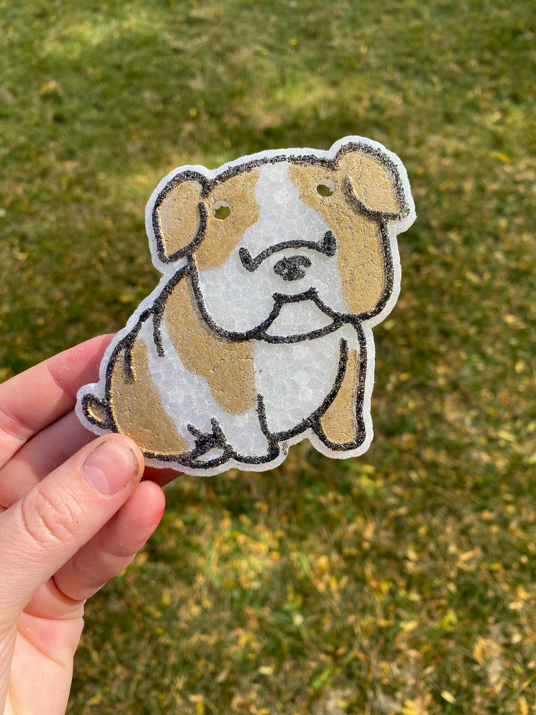 Bulldog Dog Freshie