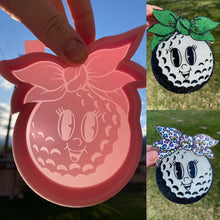 Load image into Gallery viewer, Golf ball with Bow Mold
