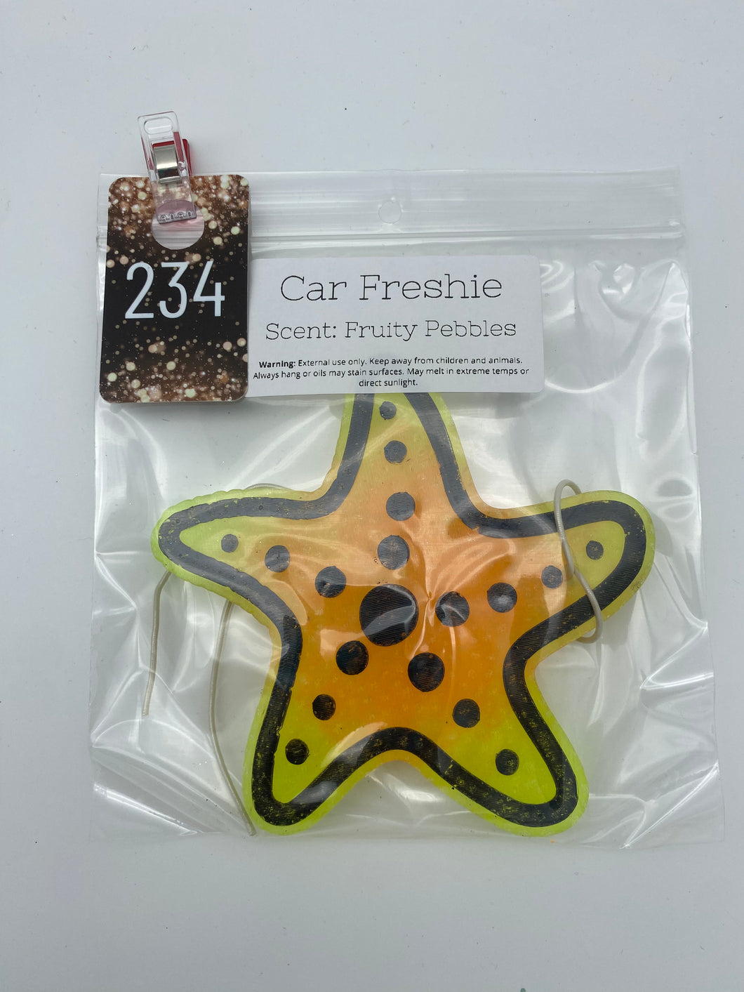 234- Sea Star Starfish Summer Beach Animal - Fruity Pebbles