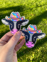 Load image into Gallery viewer, Cows with Cowboy Hat Vent Clip Freshie
