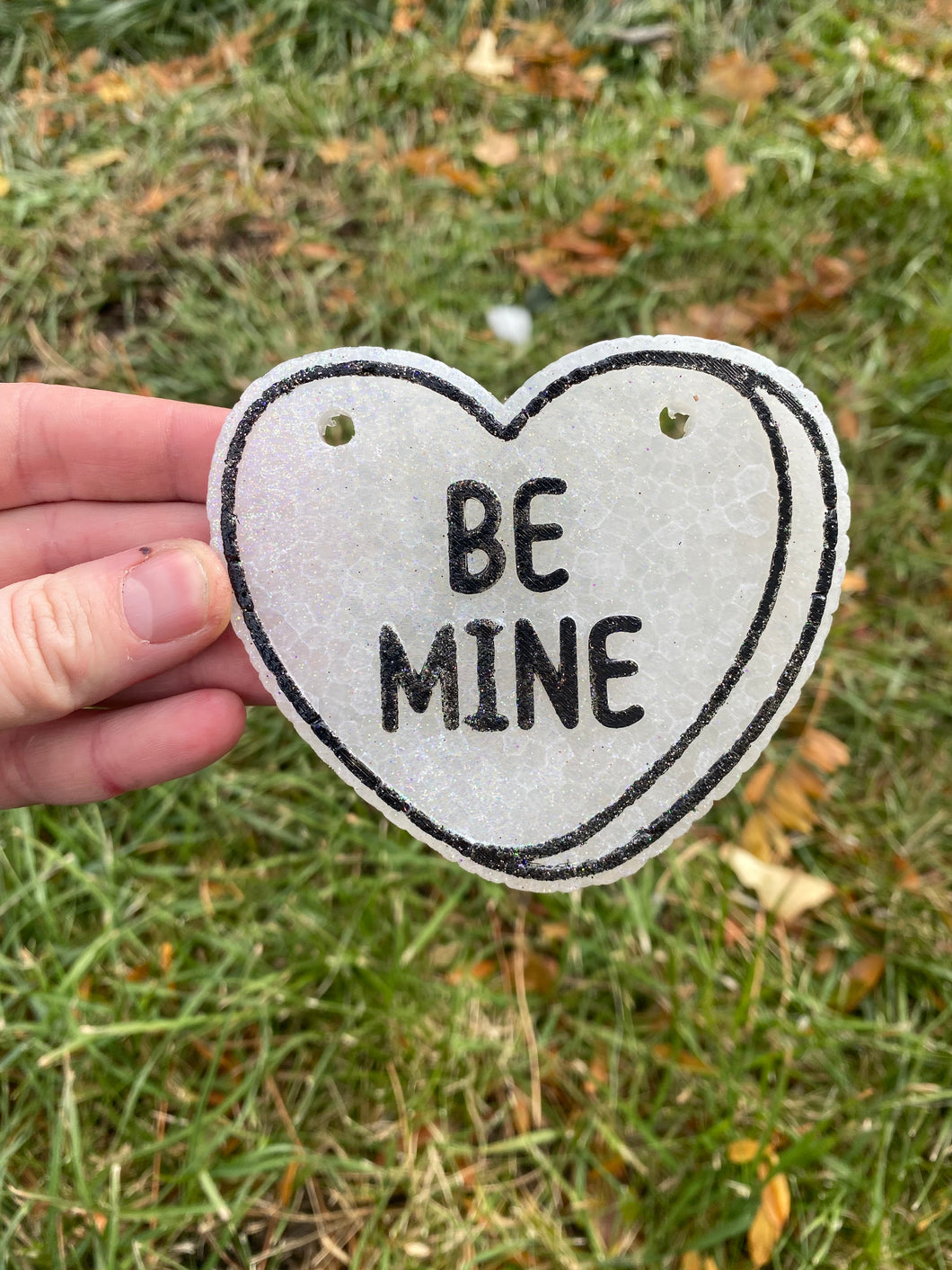 Be Mine Conversation Heart Freshie