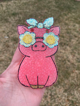 Load image into Gallery viewer, Pig with Flower Glasses Mold
