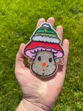 Load image into Gallery viewer, Snowman Mushroom Freshie
