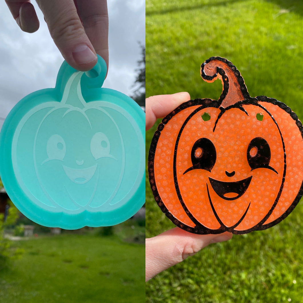 Smile Pumpkin Mold