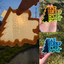 Load image into Gallery viewer, Eat Sleep Camp Repeat Mold
