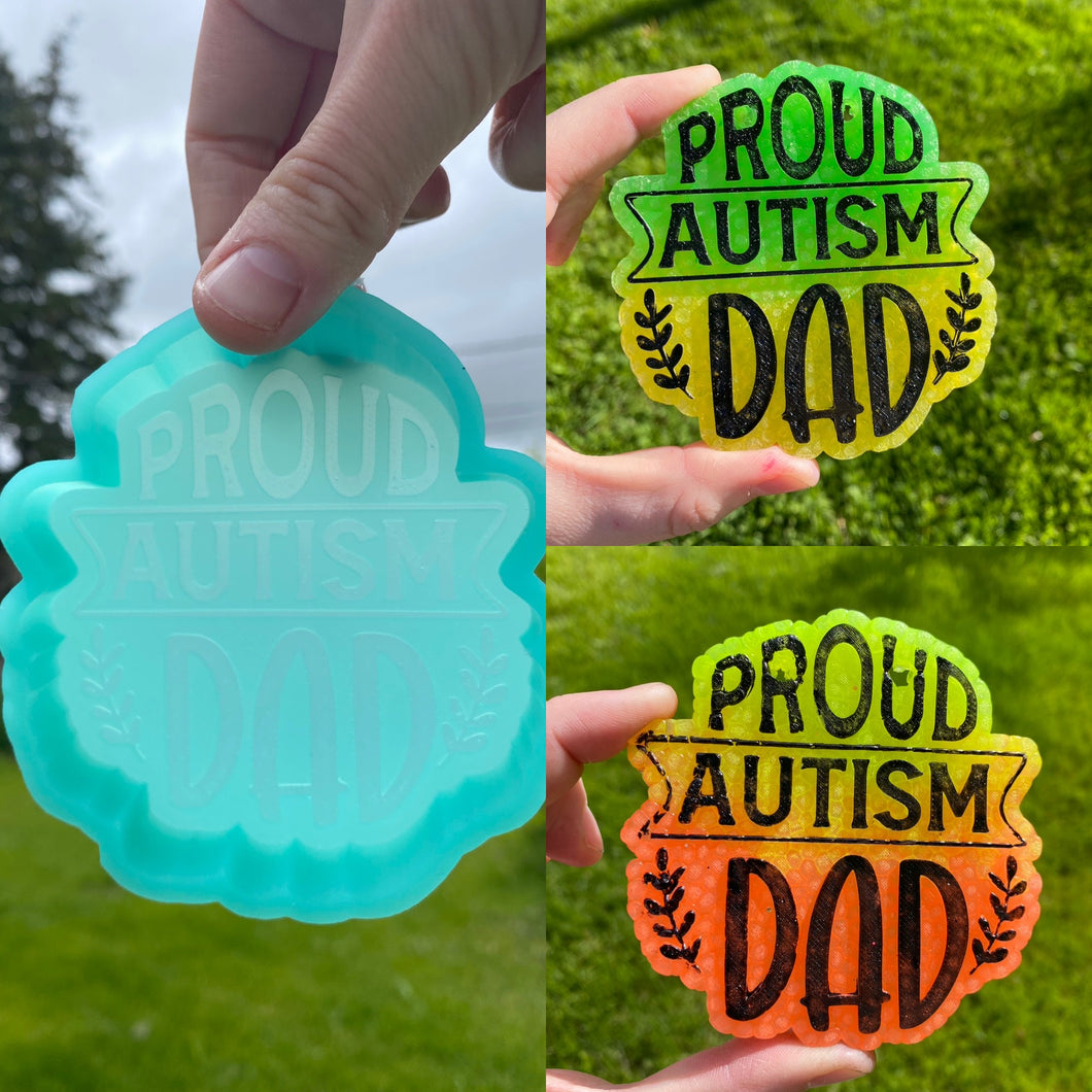 Proud Autism Dad Mold