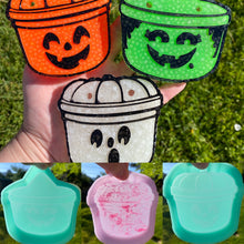 Load image into Gallery viewer, Bucket Set- Witch, Ghost, and Pumpkin Molds
