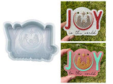 Load image into Gallery viewer, Joy to the World Freshie Mold, freshie making supplies, Christmas freshie mold, Jesus Christmas Freshie Molds, Nativity Freshie Mold
