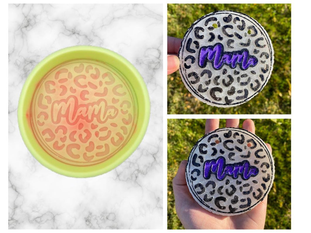 Mama Freshie Silicone Mold, bestselling freshie molds, leopard mama freshie mold, mothers day freshie mold ideas, affordable freshie mold