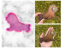 Load image into Gallery viewer, Walrus Freshie Mold, Ocean Freshie Molds, Animal Freshie Molds, Zoo Animal Freshie Mold, Heat Safe Silicone Mold, Affordable Freshie Mold
