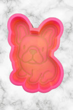 Load image into Gallery viewer, Frenchie Freshie Mold, French Bulldog Freshie Mold, Dog Breed Freshie Molds, Heat Safe Silicone Mold, Freshie Molds for Beginners
