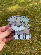 Load image into Gallery viewer, Schnauzer Freshie Mold, Dog Freshie Mold, Dog Breed Freshie Molds, Freshie Molds for Beginners, Heat Safe Silicone Mold, Simple Freshie mold
