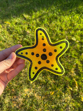 Load image into Gallery viewer, Sea Star Freshie Silicone Mold, aroma bead molds, freshie making supplies, animal freshie mold, bestselling freshie molds, starfish mold
