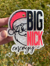 Load image into Gallery viewer, Big Nick Energy Freshie Mold, funny santa freshie mold, Christmas freshie mold, snarky Christmas mold, adult humor christmas molds
