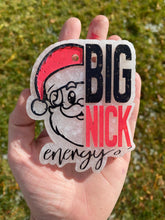 Load image into Gallery viewer, Big Nick Energy Freshie Mold, funny santa freshie mold, Christmas freshie mold, snarky Christmas mold, adult humor christmas molds
