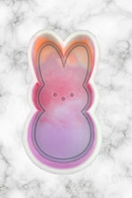 Load image into Gallery viewer, Bunny Freshie Mold for easter, car freshie designs oven safe silicone cross mold for resin cross easter mold for bath bombs, easter freshie
