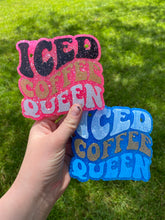 Load image into Gallery viewer, Iced Coffee Queen Freshie
