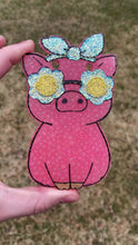 Load and play video in Gallery viewer, Pig with Flower Glasses Mold
