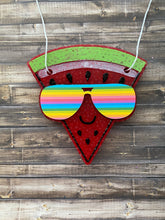 Load image into Gallery viewer, Watermelon Pattern Glasses Freshie
