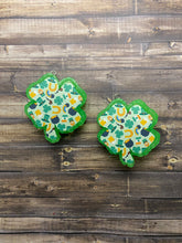 Load image into Gallery viewer, Patterned St. Patrick Vent Clip Freshie
