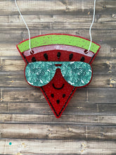 Load image into Gallery viewer, Watermelon Pattern Glasses Freshie
