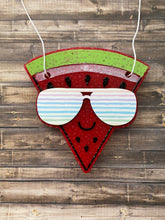 Load image into Gallery viewer, Watermelon Pattern Glasses Freshie
