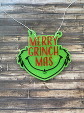 Load image into Gallery viewer, Grouch Merry Christmas Freshie
