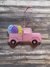 Load image into Gallery viewer, Truck with Eggs Easter Freshie
