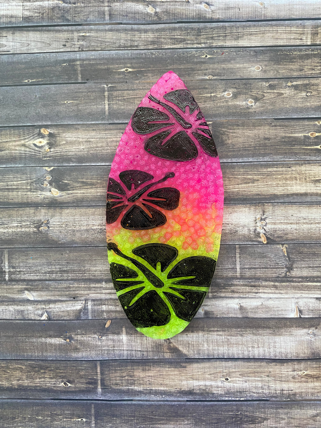 Hibiscus Surfboard Freshie