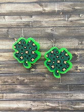 Load image into Gallery viewer, Patterned St. Patrick Vent Clip Freshie
