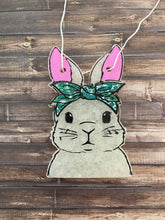 Load image into Gallery viewer, Bunny Rabbit with Bow St. Patrick Freshie
