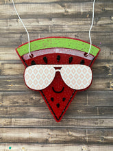 Load image into Gallery viewer, Watermelon Pattern Glasses Freshie
