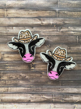 Load image into Gallery viewer, Cows with Cowboy Hat Vent Clip Freshie
