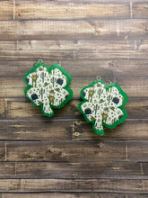 Load image into Gallery viewer, Patterned St. Patrick Vent Clip Freshie
