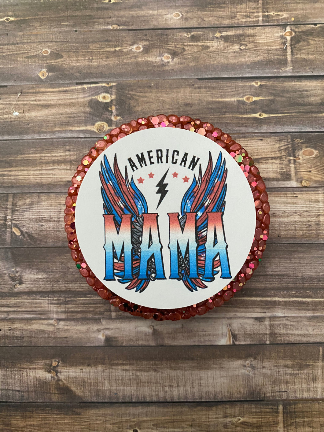 American Mama Wings Freshie