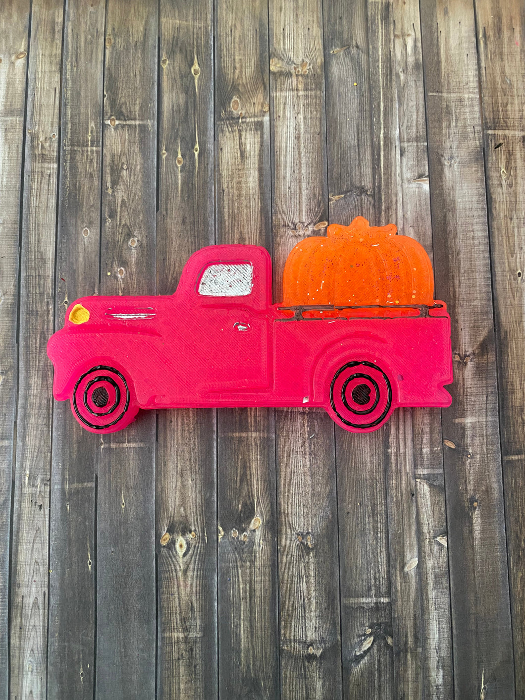 Truck with Pumpkin - Detailed Freshie